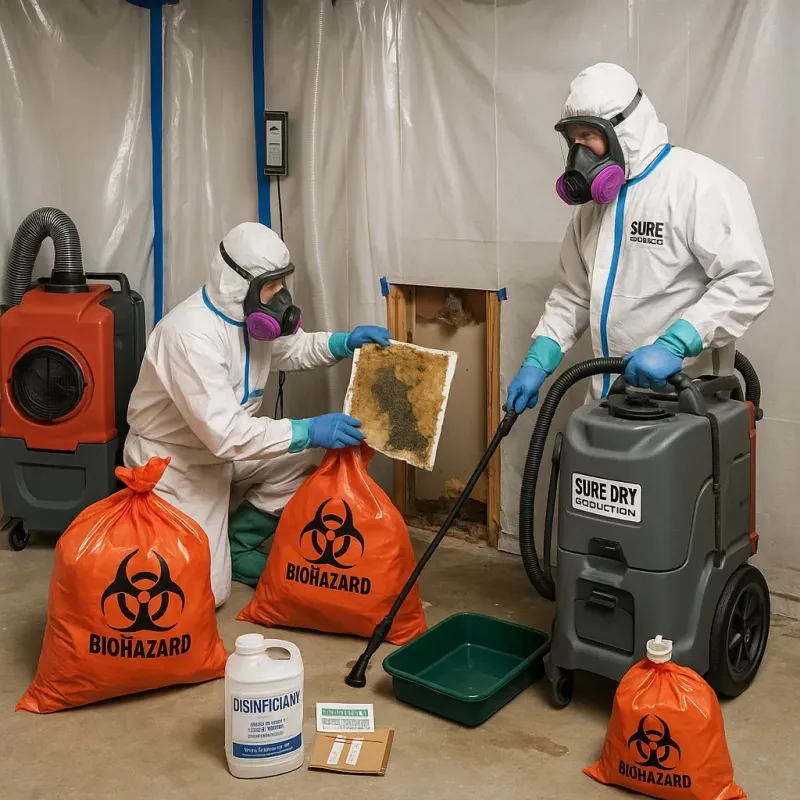 Contaminated Water Handling Protocols process in Lake County, SD