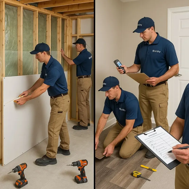 Repairs and Reconstruction process in Lake County, SD