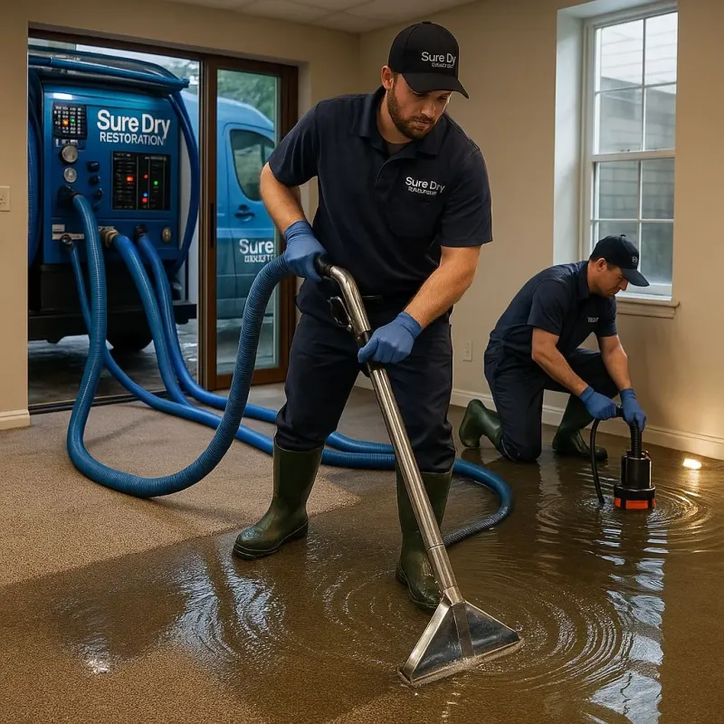 Water Extraction and Removal process in Lake County, SD